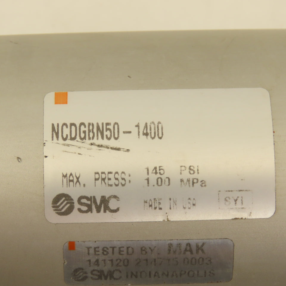 SMC NCDGBN50-1400 50mm Bore 1400mm Stroke Double Acting Air Cylinder