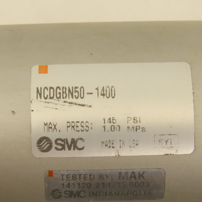 SMC NCDGBN50-1400 50mm Bore 1400mm Stroke Double Acting Air Cylinder