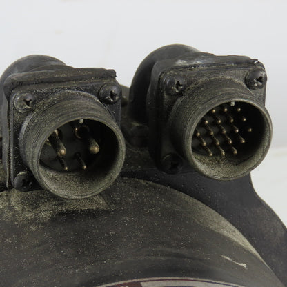 Kearney & Trecker TTRB1-4500-4201-B-29-L DC Motor 9/28V 2400RPM W/ Brake