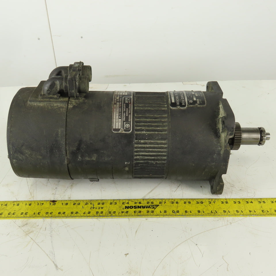 Kearney & Trecker TTRB1-4500-4201-B-29-L DC Motor 9/28V 2400RPM W/ Brake