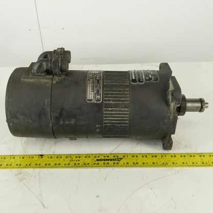 Kearney & Trecker TTRB1-4500-4201-B-29-L DC Motor 9/28V 2400RPM W/ Brake