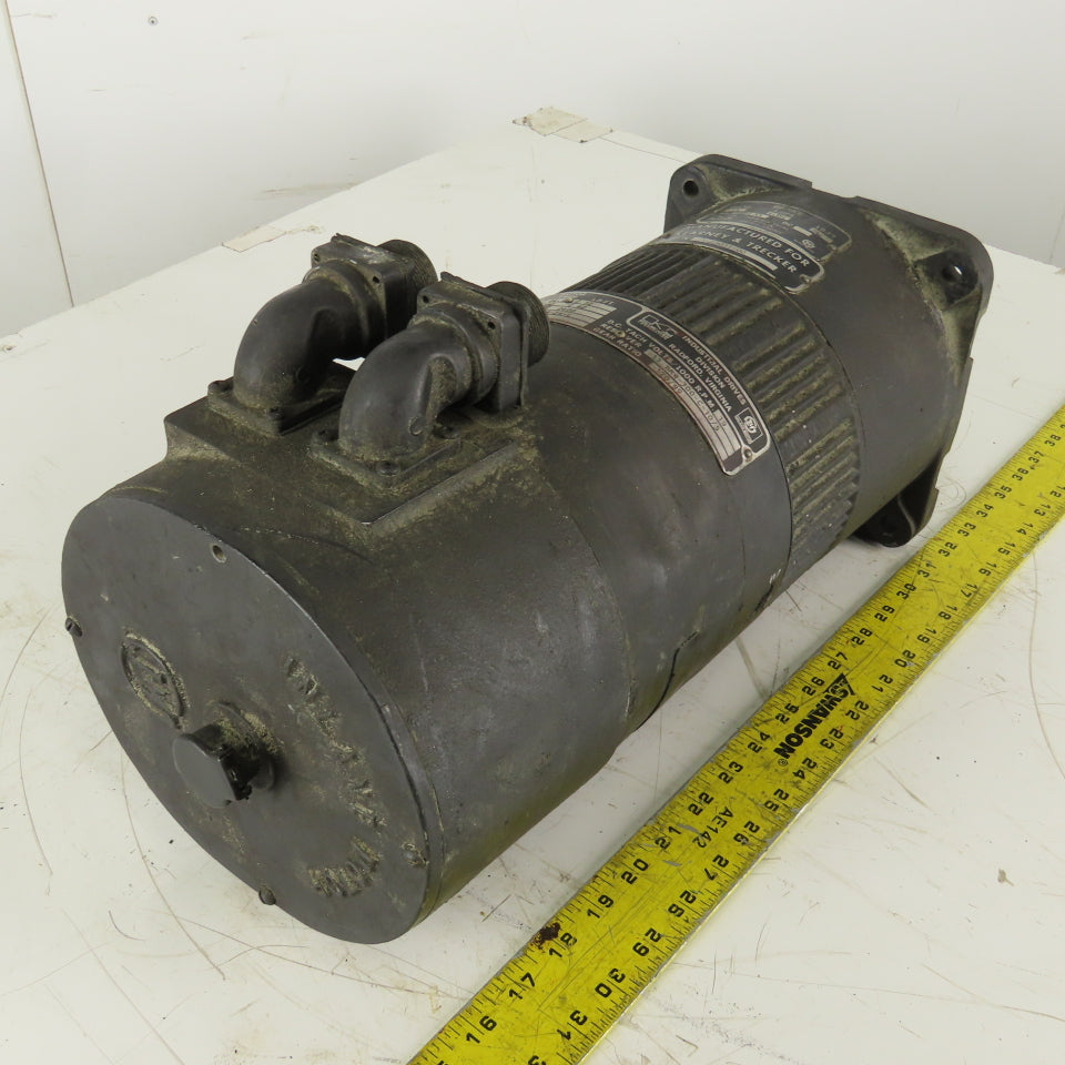 Kearney & Trecker TTRB1-4500-4201-B-29-L DC Motor 9/28V 2400RPM W/ Brake