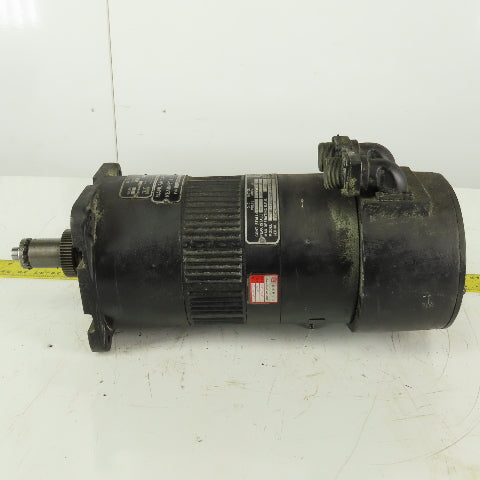 Kearney & Trecker TTRB1-4500-4201-B-29-L DC Motor 9/28V 2400RPM W/ Brake