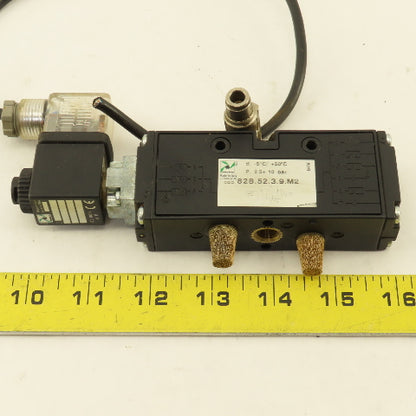 Pneumax 828.52.3.9.M2 5/2 Way Pneumatic Solenoid Directional Valve G 1/8" 24VDC
