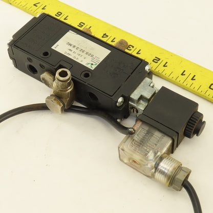 Pneumax 828.52.3.9.M2 5/2 Way Pneumatic Solenoid Directional Valve G 1/8" 24VDC