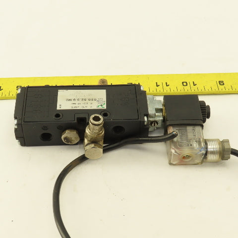 Pneumax 828.52.3.9.M2 5/2 Way Pneumatic Solenoid Directional Valve G 1/8" 24VDC