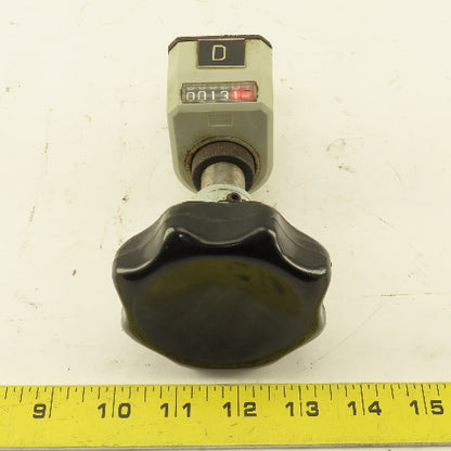 Elesa DD52-AN-0001.0-S-GR Digital Position Indicator