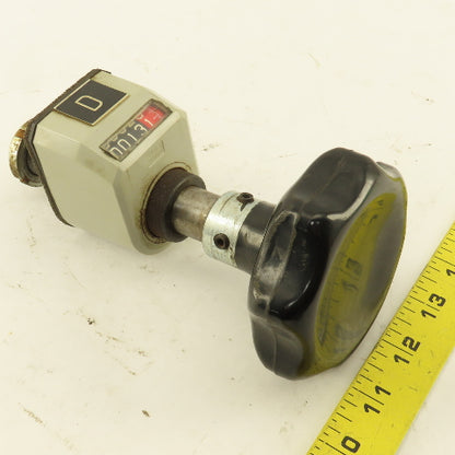 Elesa DD52-AN-0001.0-S-GR Digital Position Indicator