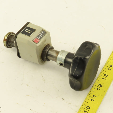 Elesa DD52-AR-0001.0-D-GR Digital Position Indicator