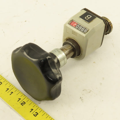 Elesa DD52-AR-0001.0-D-GR Digital Position Indicator