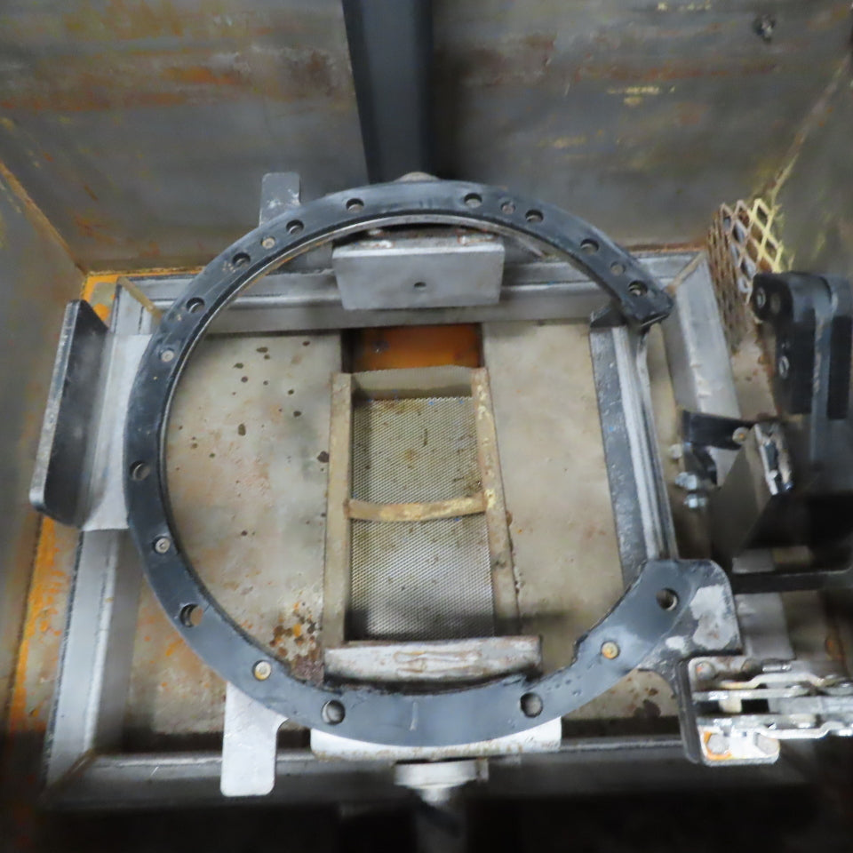 120 Gal Carbon Steel Tank Rotating Fixture Parts Dip/Wash/Test 31"x37-1/2"x24"