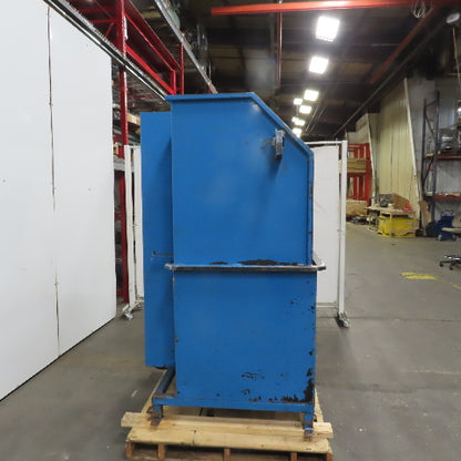 120 Gal Carbon Steel Tank Rotating Fixture Parts Dip/Wash/Test 31"x37-1/2"x24"