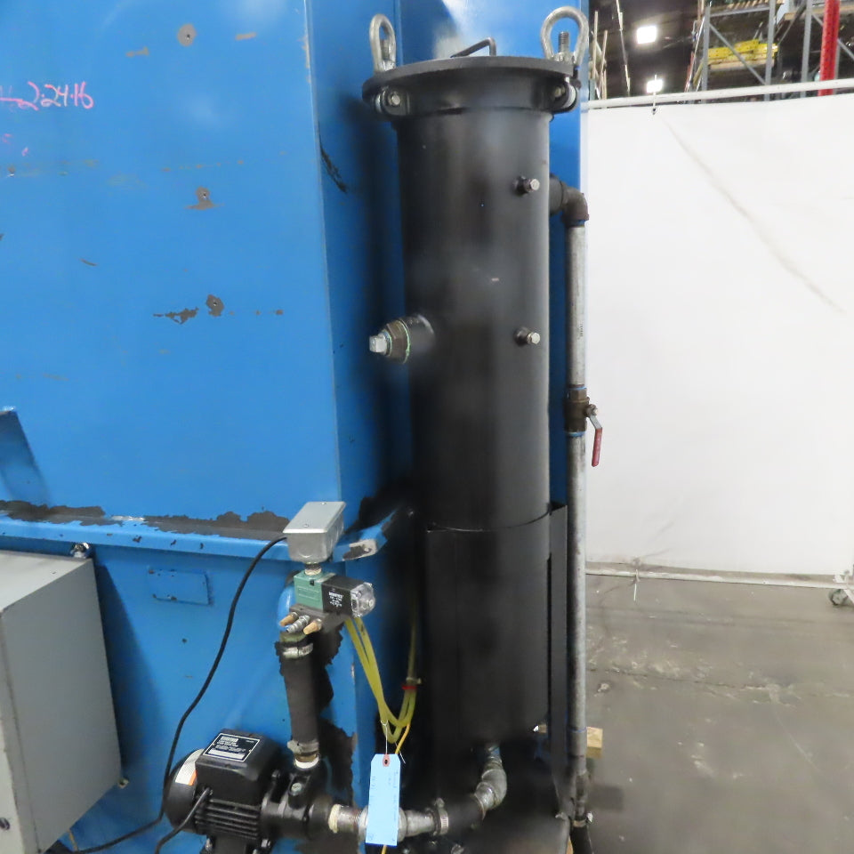 120 Gal Carbon Steel Tank Rotating Fixture Parts Dip/Wash/Test 31"x37-1/2"x24"