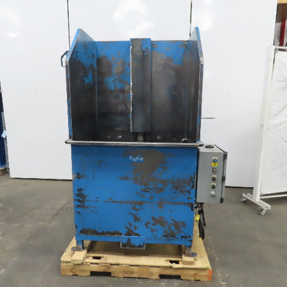 120 Gal Carbon Steel Tank Rotating Fixture Parts Dip/Wash/Test 31"x37-1/2"x24"