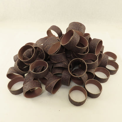 60mm x 30mm Wide Abrasive Wheel Sleeve 80 Coarse Grit Lot Of 80