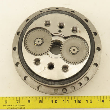 Nabtesco P35E093K00 U-Axis Input Gear Reducer 121:1 Ratio W/ Shaft