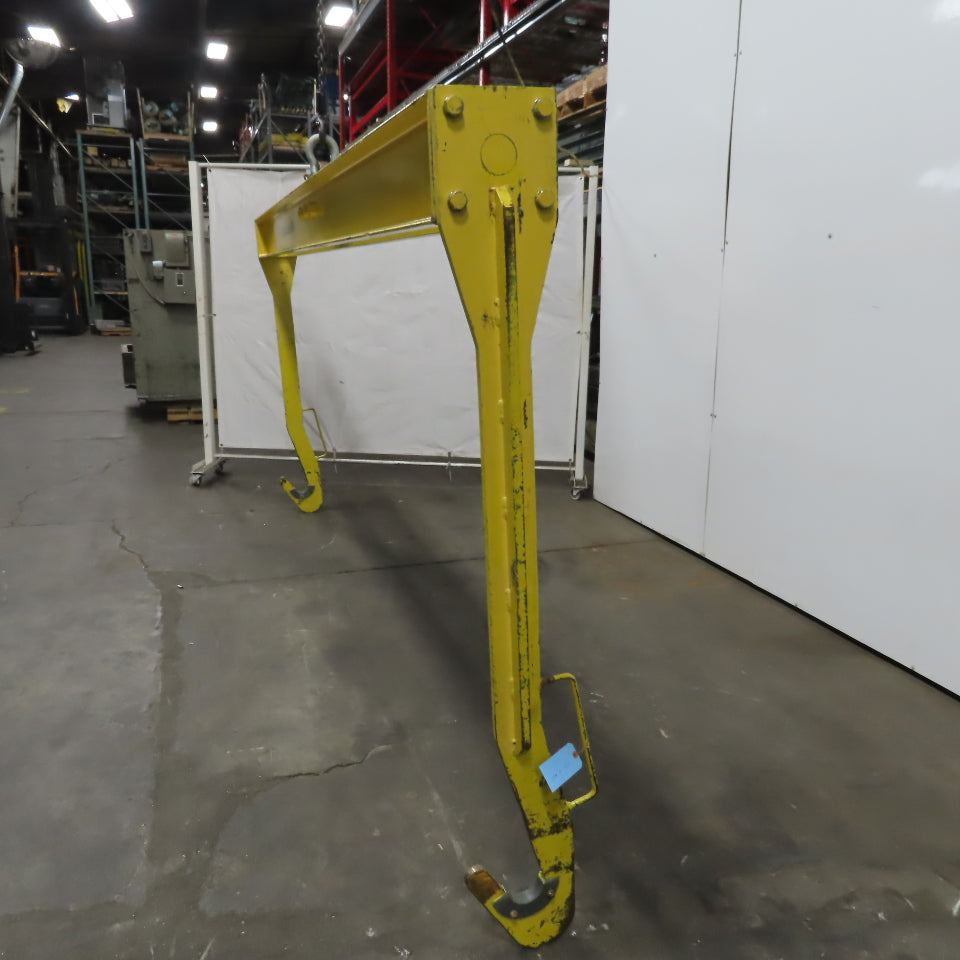 2 Ton Double-Hook Hoist Lifting Beam Attachment 134-3/4" Wide