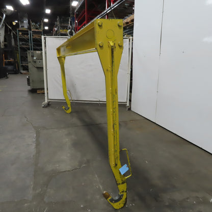 2 Ton Double-Hook Hoist Lifting Beam Attachment 134-3/4" Wide
