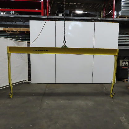2 Ton Double-Hook Hoist Lifting Beam Attachment 134-3/4" Wide