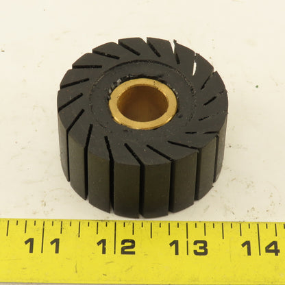 60mm x 30mm Abrasive Sleeve Rubber Expanding Arbor Brass Bearing Sleeve