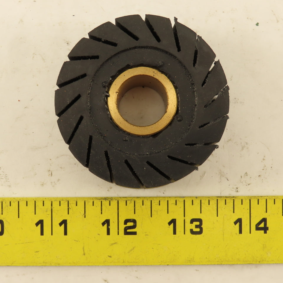 60mm x 30mm Abrasive Sleeve Rubber Expanding Arbor Brass Bearing Sleeve