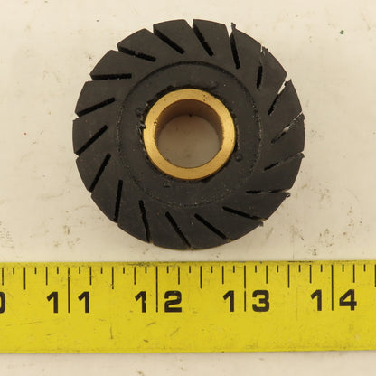 60mm x 30mm Abrasive Sleeve Rubber Expanding Arbor Brass Bearing Sleeve