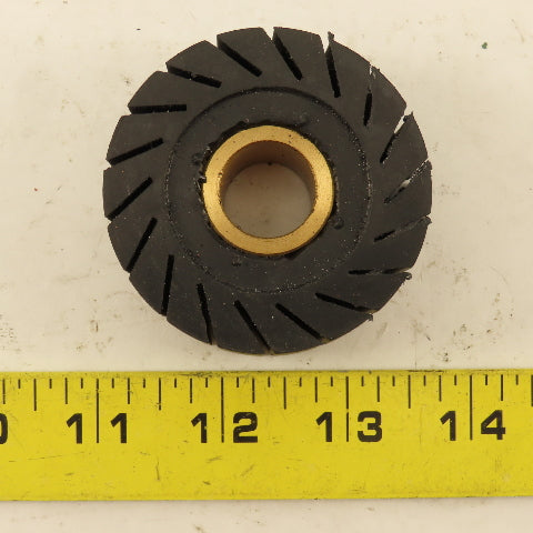 60mm x 30mm Abrasive Sleeve Rubber Expanding Arbor Brass Bearing Sleeve