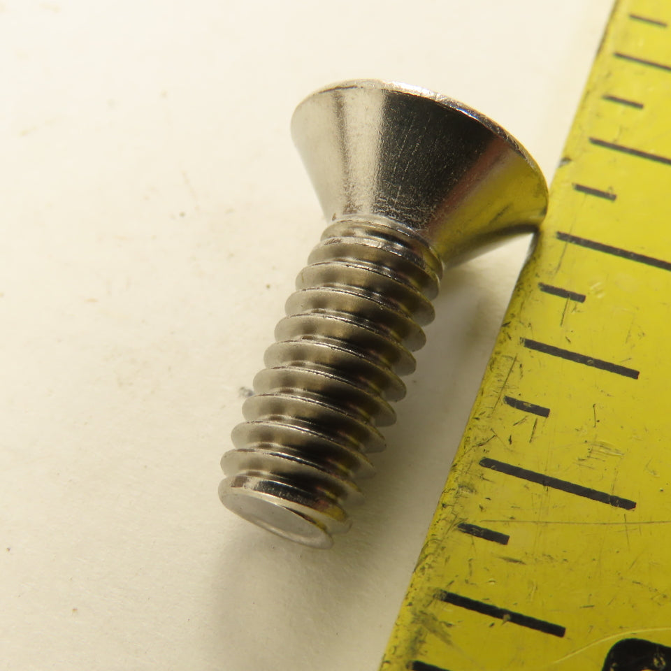 1/4"-20 x 3/4" SS Countersunk Flat Head Socket Cap Screw Bolt Lot Of 490
