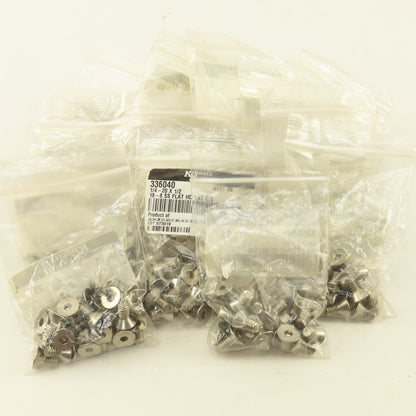 Kimball Midwest 1/4"-20 x 1/2" SS Countersunk Socket Head Cap Screw Bolt Lot/387