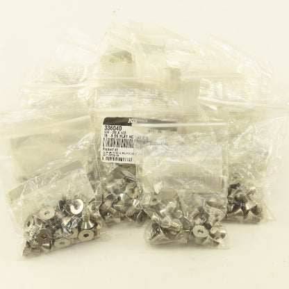 Kimball Midwest 1/4"-20 x 1/2" SS Countersunk Socket Head Cap Screw Bolt Lot/387
