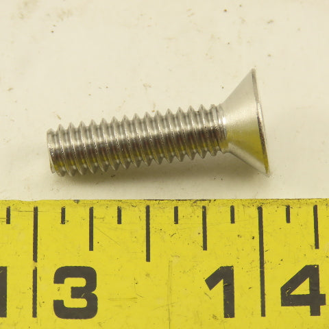 Kimball Midwest 1/4"-20 x 1" SS Flat Head Socket Cap Screw Bolt Lot Of 150