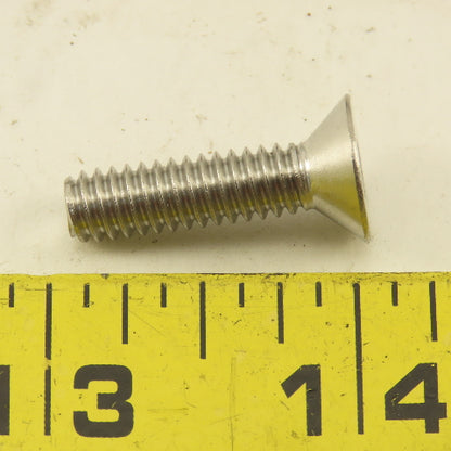 Kimball Midwest 1/4"-20 x 1" SS Flat Head Socket Cap Screw Bolt Lot Of 150