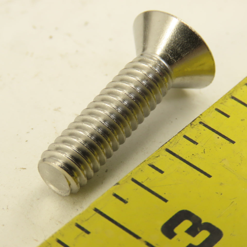 Kimball Midwest 1/4"-20 x 1" SS Flat Head Socket Cap Screw Bolt Lot Of 150