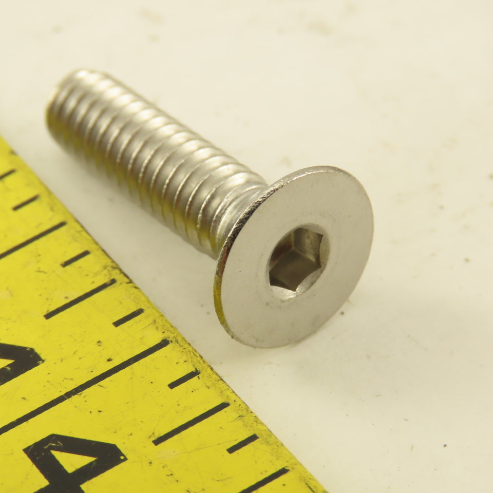 Kimball Midwest 1/4"-20 x 1" SS Flat Head Socket Cap Screw Bolt Lot Of 150