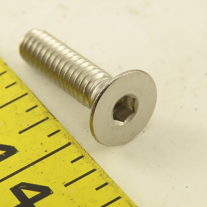 Kimball Midwest 1/4"-20 x 1" SS Flat Head Socket Cap Screw Bolt Lot Of 150