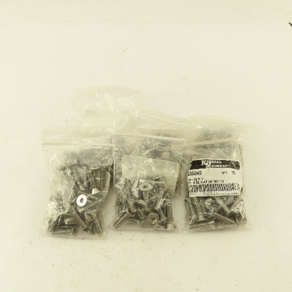 Kimball Midwest 1/4"-20 x 1" SS Flat Head Socket Cap Screw Bolt Lot Of 150