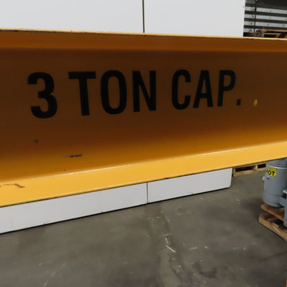 Caldwell 23-3-134 3 Ton Double-Hook Hoist Lifting Beam Attachment 131" Wide