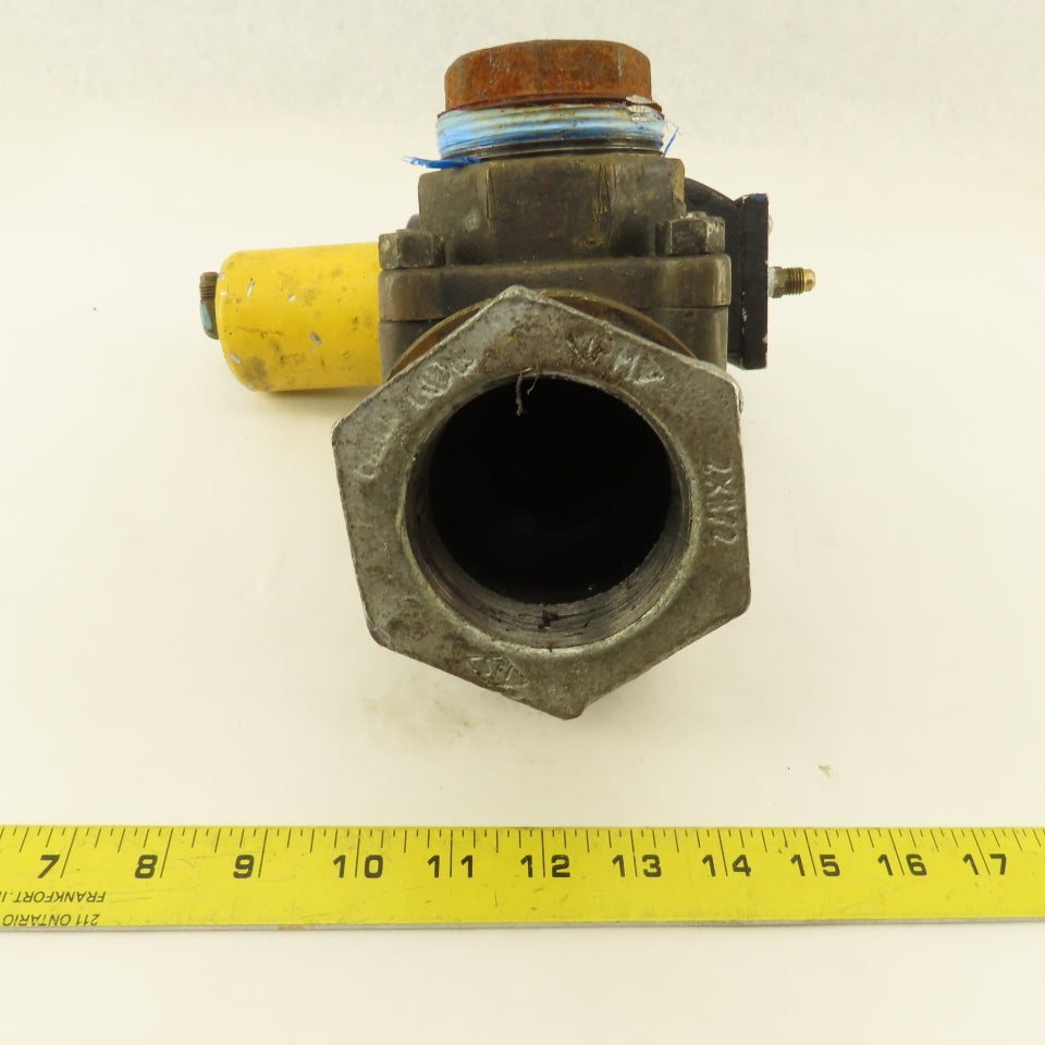 Worcester AT416TSE 2" NPT 3-Way Pneumatic Actuator Valve