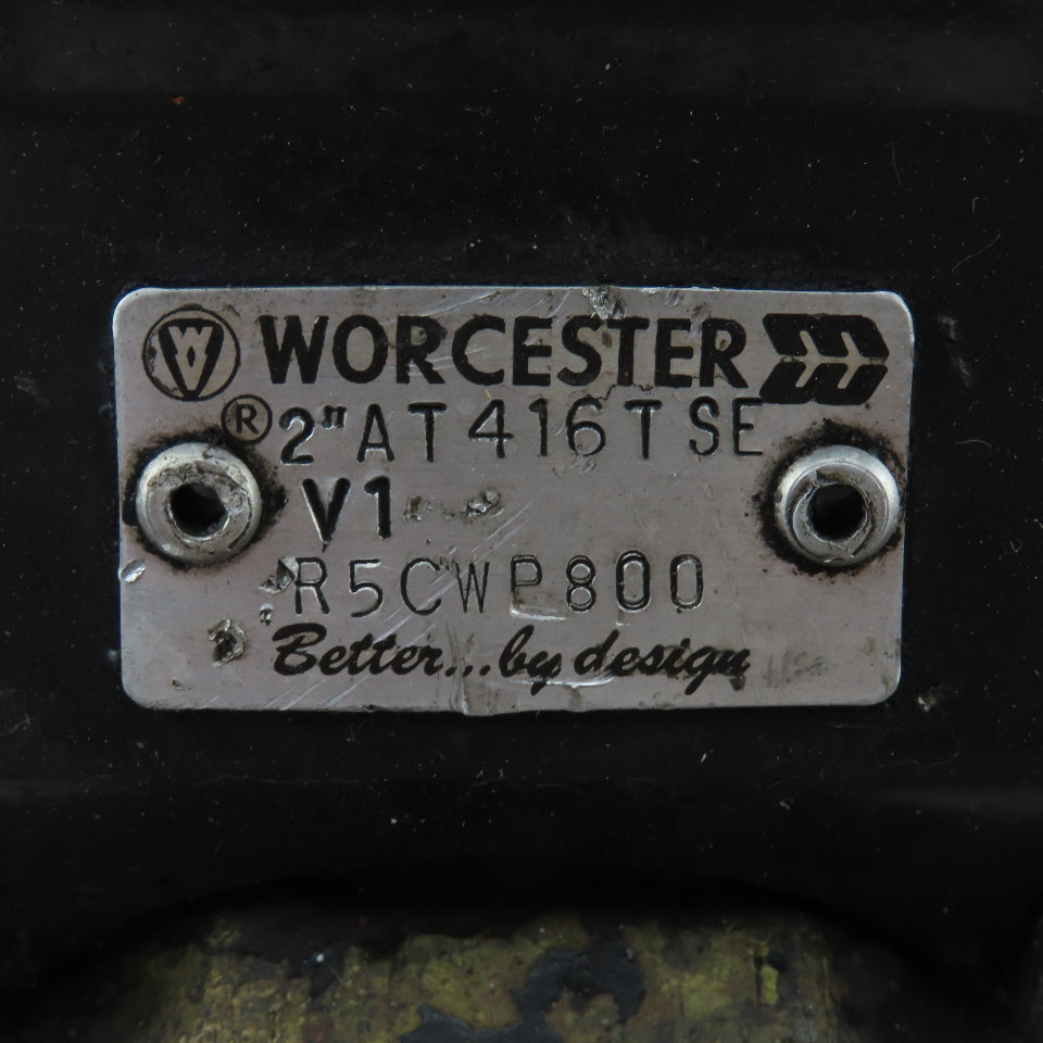Worcester AT416TSE 2" NPT 3-Way Pneumatic Actuator Valve