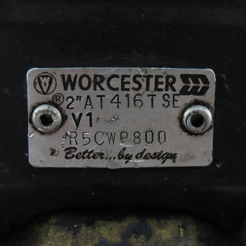 Worcester AT416TSE 2" NPT 3-Way Pneumatic Actuator Valve