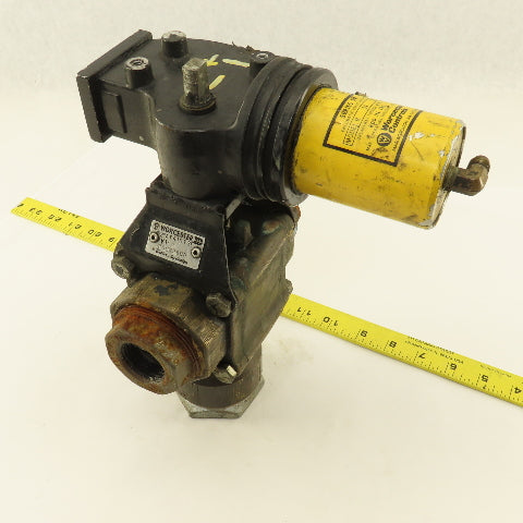 Worcester AT416TSE 2" NPT 3-Way Pneumatic Actuator Valve
