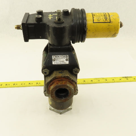 Worcester AT416TSE 2" NPT 3-Way Pneumatic Actuator Valve