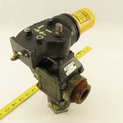 Worcester AT416TSE 2" NPT 3-Way Pneumatic Actuator Valve