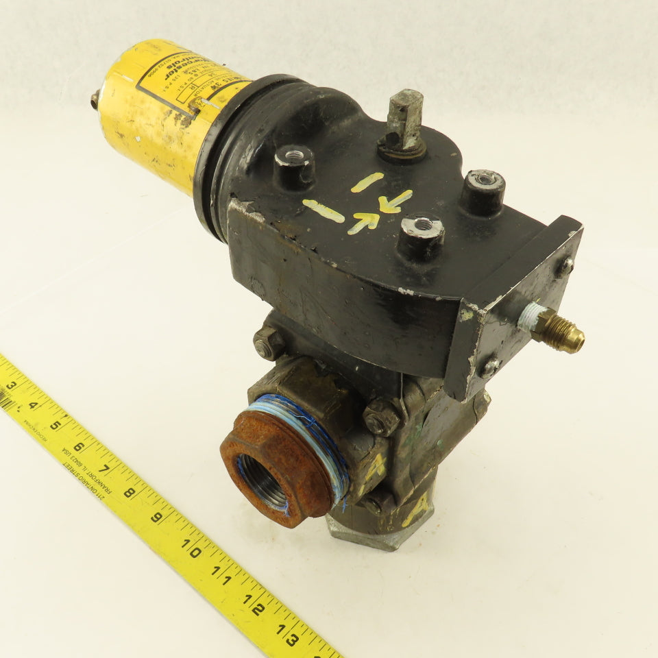 Worcester AT416TSE 2" NPT 3-Way Pneumatic Actuator Valve