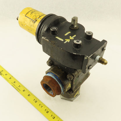 Worcester AT416TSE 2" NPT 3-Way Pneumatic Actuator Valve