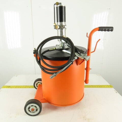 Westward 45CT58 Portable 9 Gallon 66LB Capacity Air Operated Grease Pump 50:1