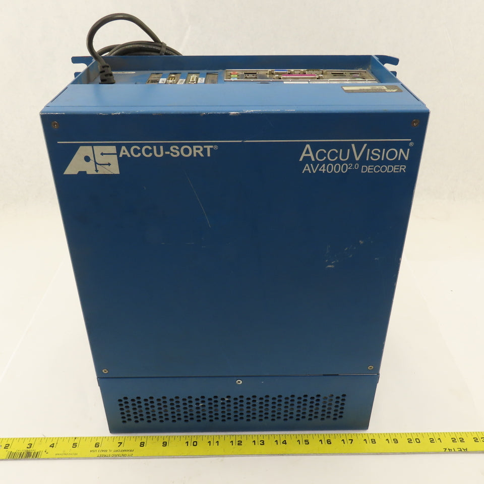 Accu-Sort AV4000 2.0 Accu Vision Barcode Decoder Scanner Control Parts/Repair
