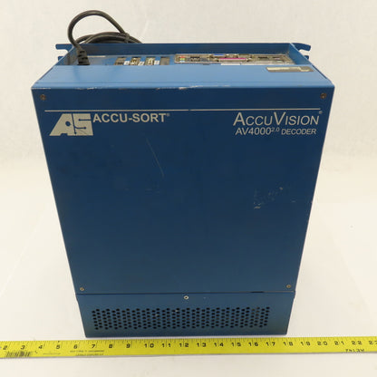 Accu-Sort AV4000 2.0 Accu Vision Barcode Decoder Scanner Control Parts/Repair