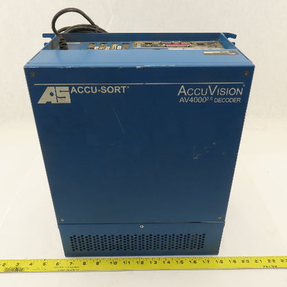 Accu-Sort AV4000 2.0 Accu Vision Barcode Decoder Scanner Control Parts/Repair
