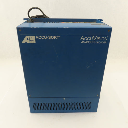 Accu-Sort AV4000 2.0 Accu Vision Barcode Decoder Scanner Control Parts/Repair